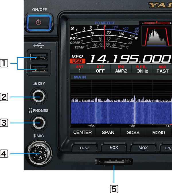 FTDX101D 短波单边带电台(图1)